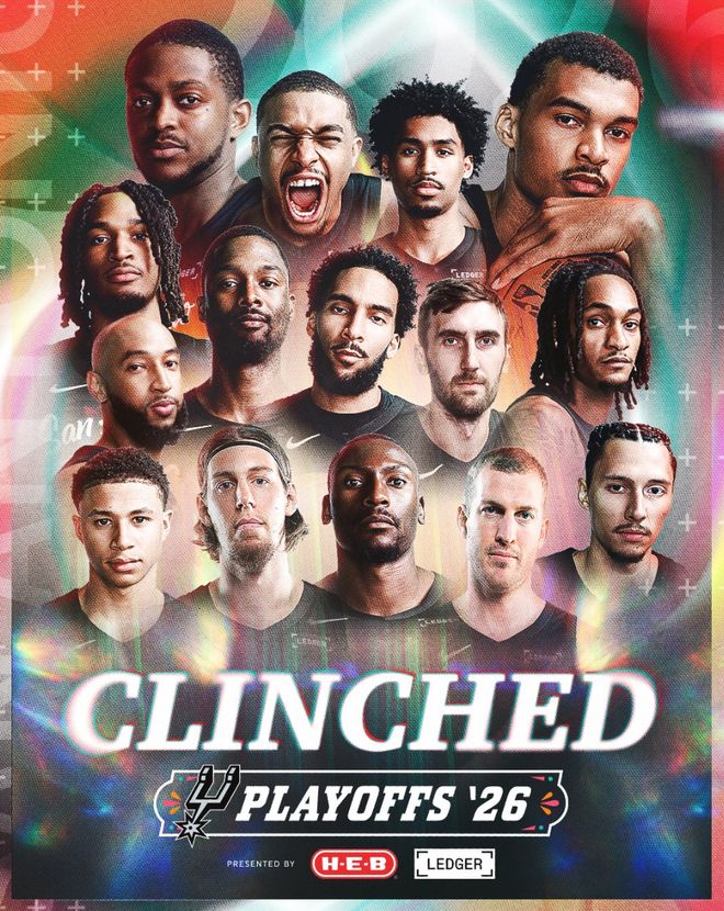 文班亚马绝杀逆转太阳 马刺提前锁定季后赛