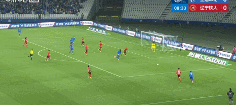 拉唐梅开二度助申花3-1力克辽宁铁人